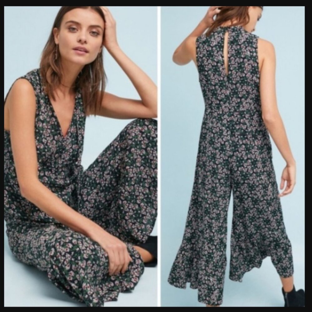 Anthropologie Mauve Ansonia Jumpsuit (10) - Picture 2 of 8
